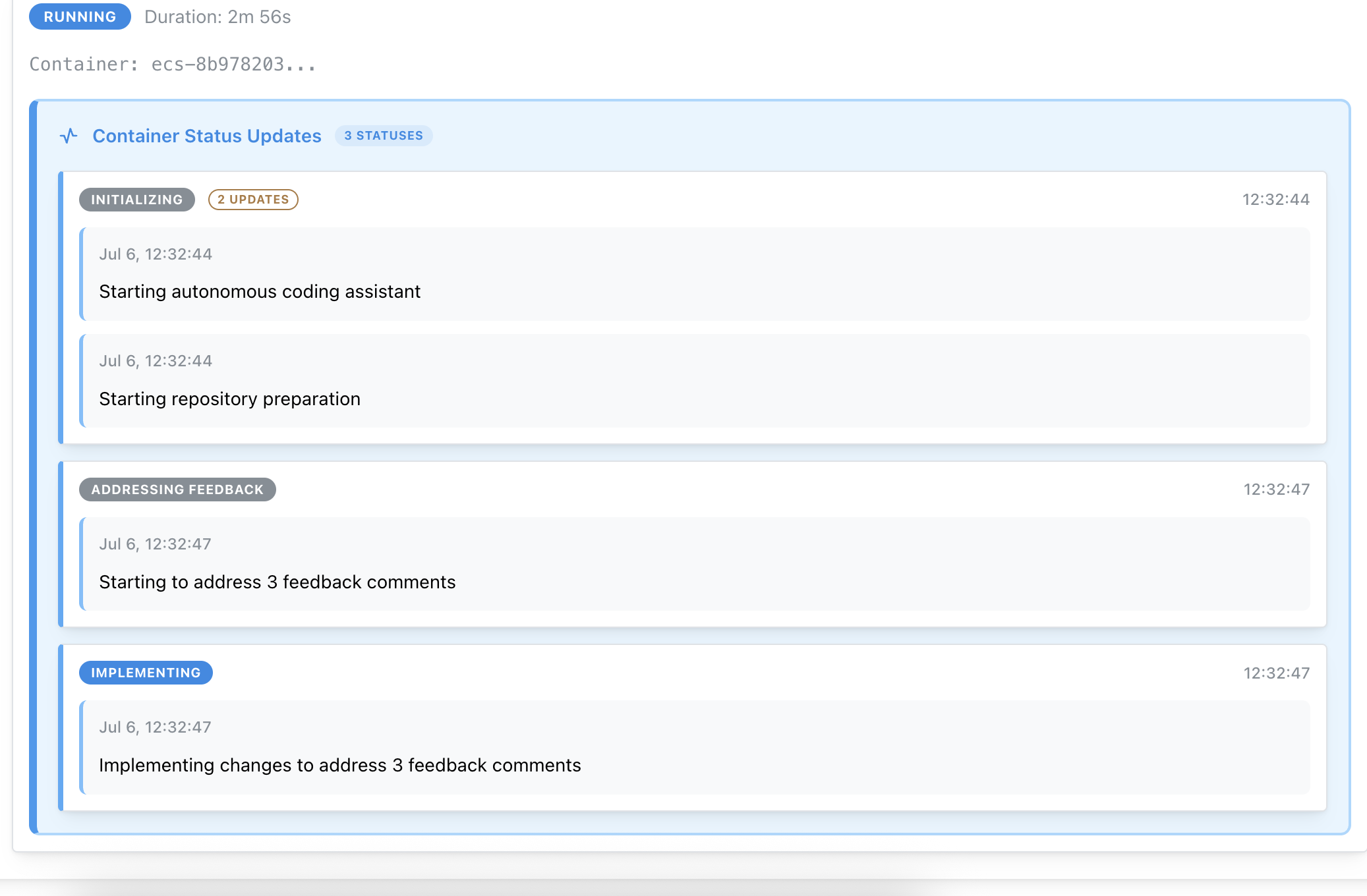 Platform Screenshots